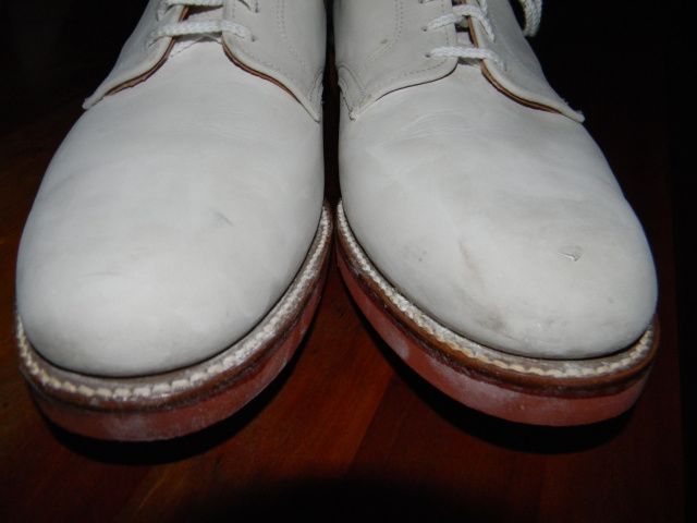 white bucks and saddle shoes