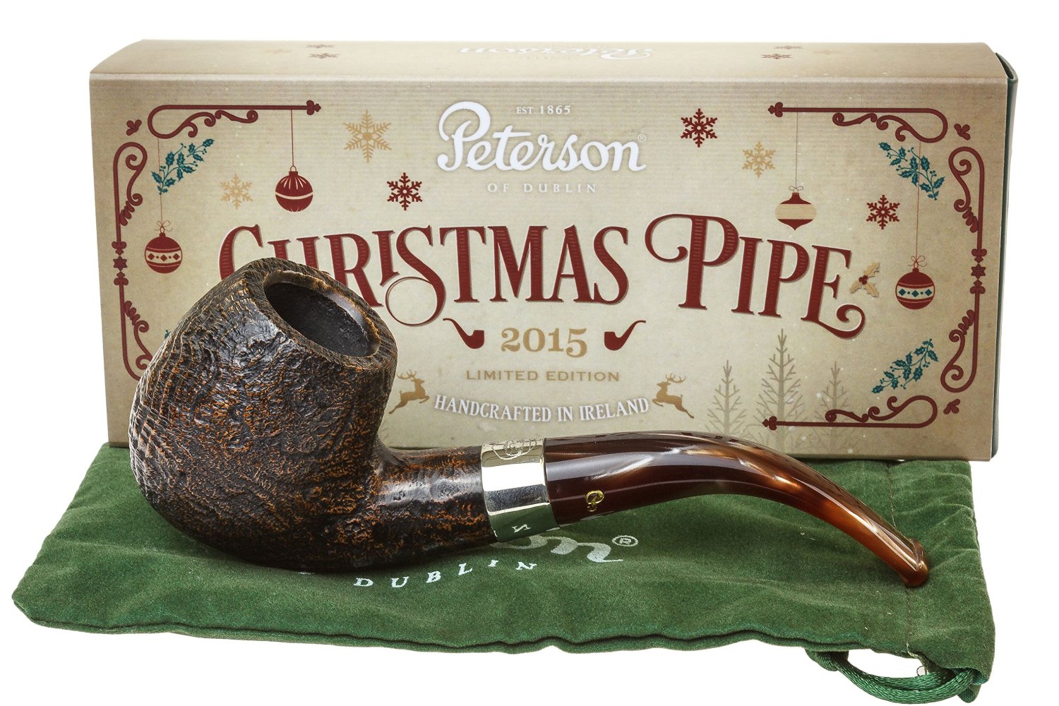 Details about   Peterson 2020 Christmas 03 Tobacco Pipe 