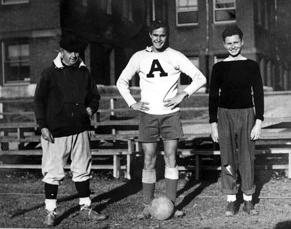 George H.W. Bush as a student at Phillips Academy in Andover, Massachusetts. Handout George H.W. Bush Presidential Library