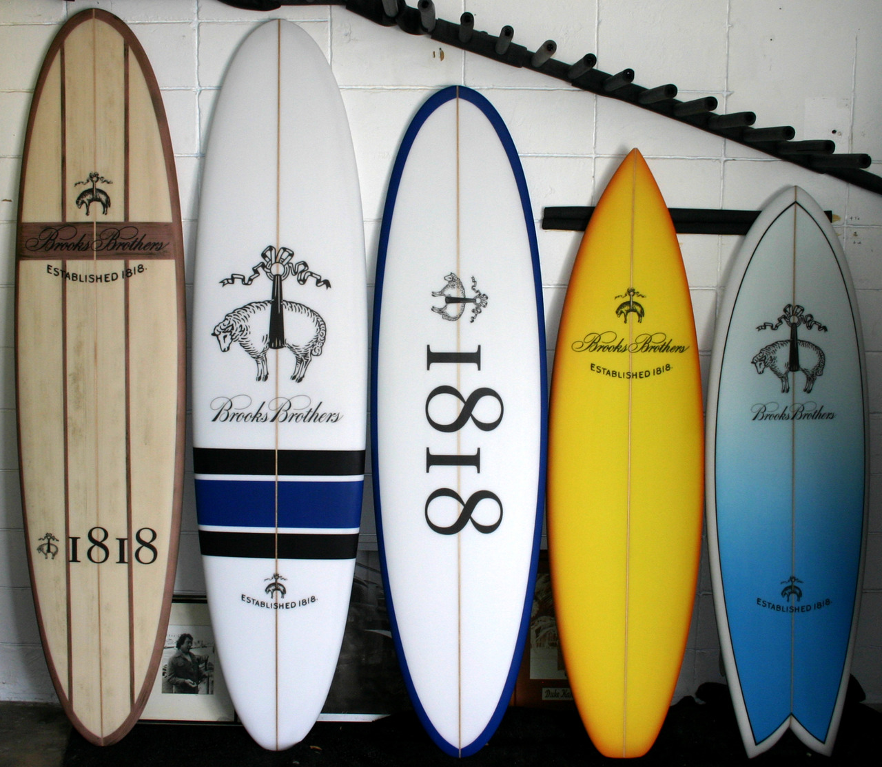 Vintage Mini Plastic Surfers on Surfboards Surfing Surfboard Duke Hawaii Su...
